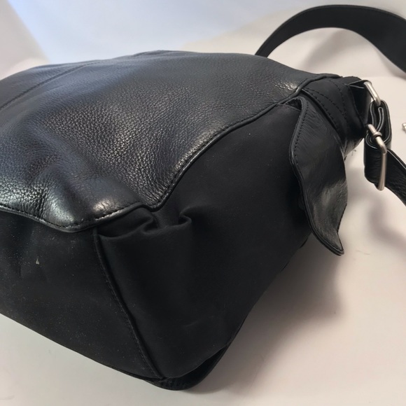 Fossil Black Leather Messenger Bag - Picture 5 of 7